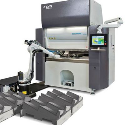 Robotic Bending Cell Features High-Speed Press Brake