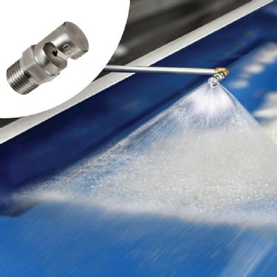 FloodStream Liquid Nozzle for Spray Applications in Tig...