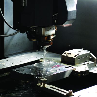 Wire EDM Slices Through Dies for High-Speed Stampi...