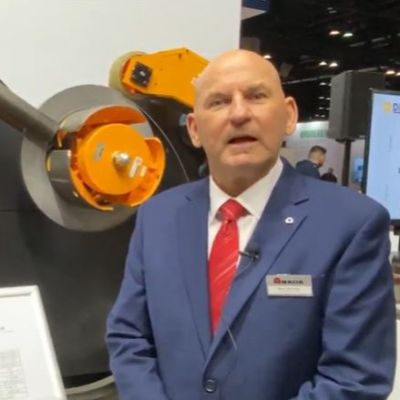 Amada Press Systems Debuts Feeder Line on One Controller at FABTECH