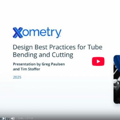 Design Best Practices for Tube Bending & Cutting