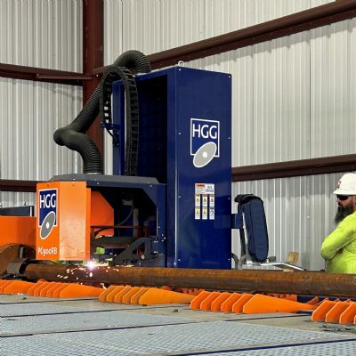 CNC Plasma Cutting Streamlines Helical-Pile Fabrication...